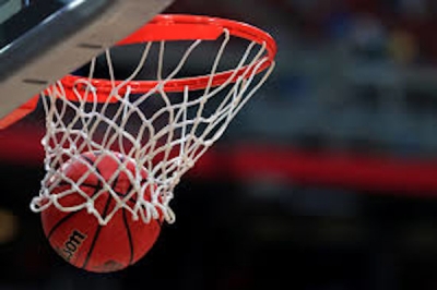 Basketball In Net
